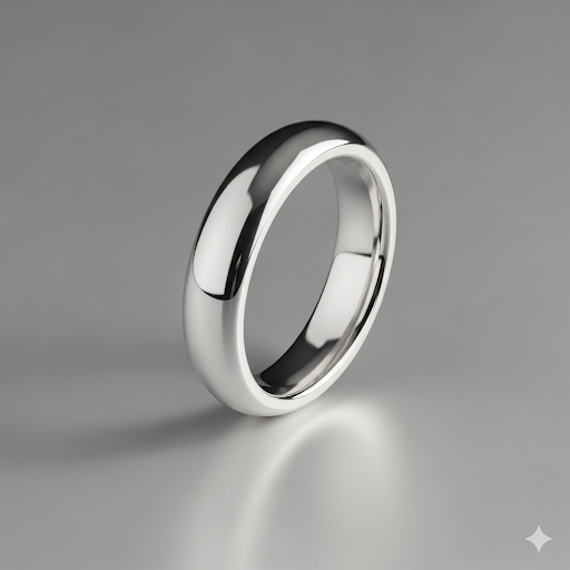 심플 실버 반지