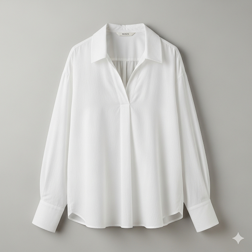 화이트 블라우스